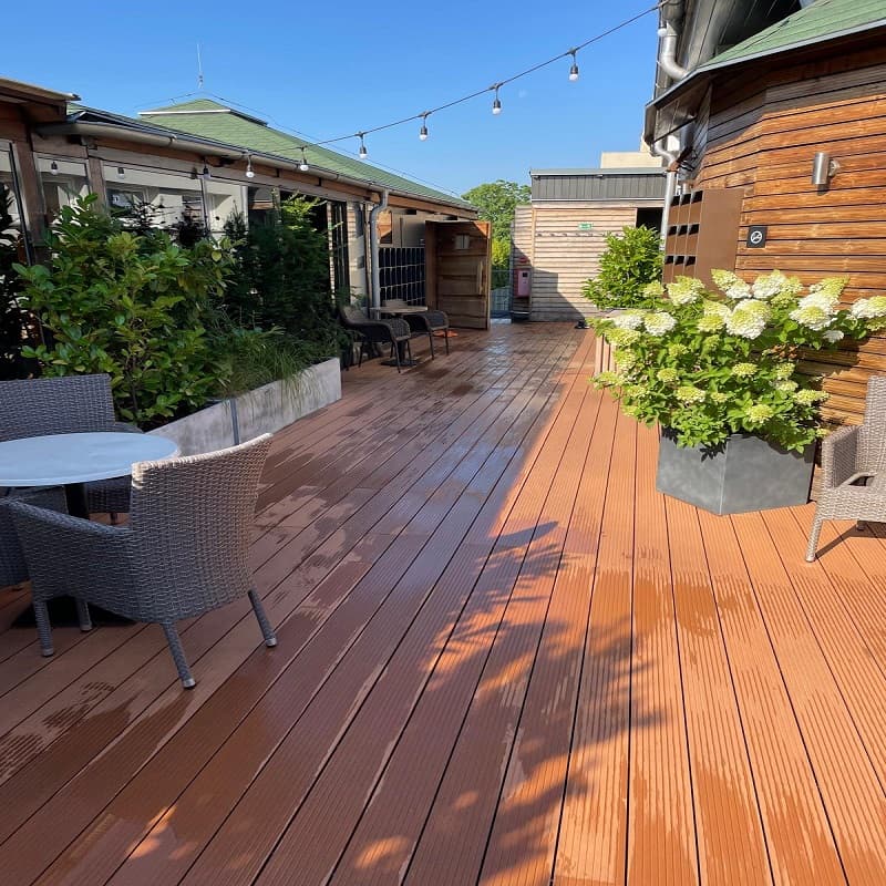 WPC wood composite decking